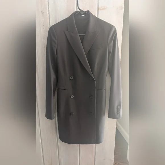 Theory Blazer dress, Wool, Black, Size 0, NWOT - Picture 4 of 8